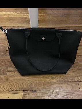 Longchamp Le Pliage City Large Coated Canvas Tote Bag